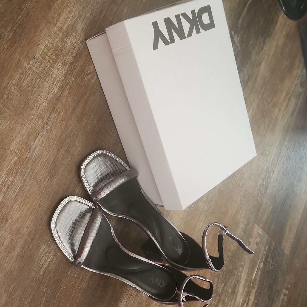 DKNY Pewter Women's Heels